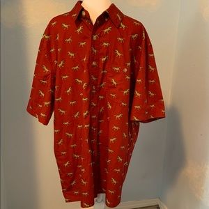 Men’s Duluth Dinosaur Dress Shirt